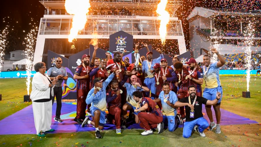 Antigua and Barbuda Falcons Win First CPL Title With Dominant Eight-Wicket Final Victory